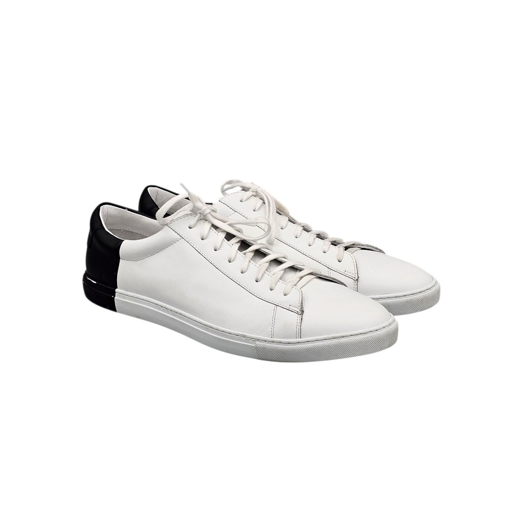 Oliver Cabell Men's Size 47 / 14 US EUC! Uncrate X Black‎ White Leather Sneakers